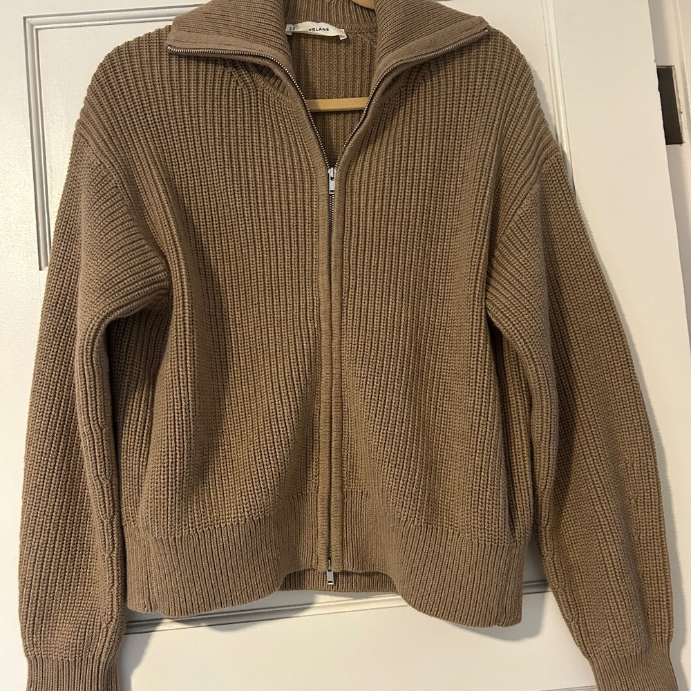 Everlane full zip sweater